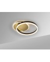 ORIEL - PLAFON/APLIQUE  ORO-NEGRO
