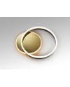 ORIEL - PLAFON/APLIQUE  ORO-NEGRO