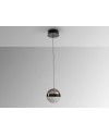 ORBES- LAMPARA 1L CROMO NEGRO D15