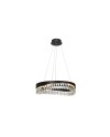 SELENE - LAMP Ø60 NEGRO-CRISTAL