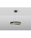 SELENE - LAMP Ø60 NEGRO-CRISTAL