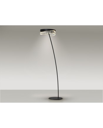 SELENE- PIE SALON NEGRO-CRISTAL