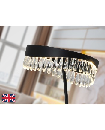 SELENE- PIE SALON NEGRO-CRISTAL UK