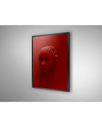 RED FACE - BAJORRELIEVE 90X120