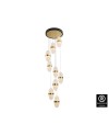 GARDEN- LAMPARA 9L NEGRO-BRONCE