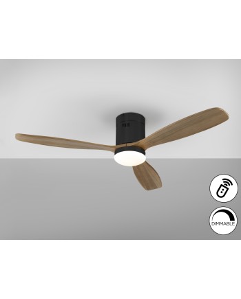 SIROCO-VENTILADOR NEG-NOGAL D132 DIM