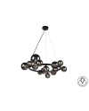 LAMPARA 14L ·ASTROS· NEGRO