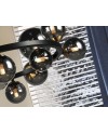 LAMPARA 14L ·ASTROS· NEGRO