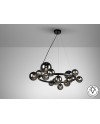 LAMPARA 14L ·ASTROS· NEGRO