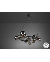 LAMPARA 14L ·ASTROS· NEGRO