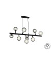 LAMPARA  9L·ALTAIS·NEGRO/CROMO