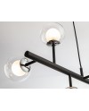LAMPARA  9L·ALTAIS·NEGRO/CROMO