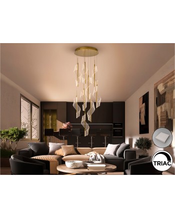VELAS- LAMPARA 9L  ORO DIMABLE