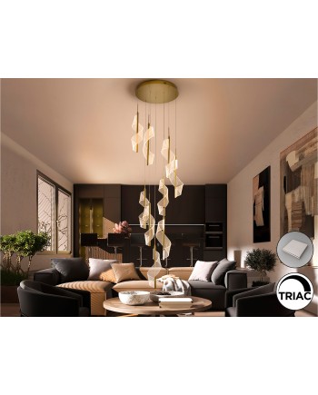 VELAS- LAMPARA 9L  ORO DIMABLE