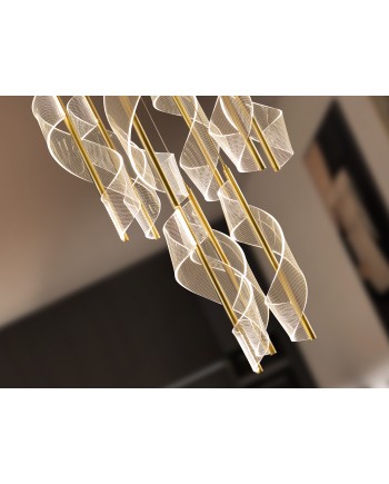 VELAS- LAMPARA 9L  ORO DIMABLE