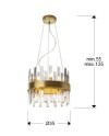 GRACE- LAMPARA 10L ORO