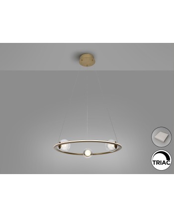 TIRSA- LAMPARA BRONCE D60