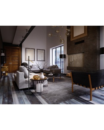 PIE SALON·VARAS· ORO/NEGRO 2L