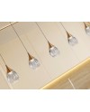CORINA- LAMPARA 5L NEGRO-COBRE