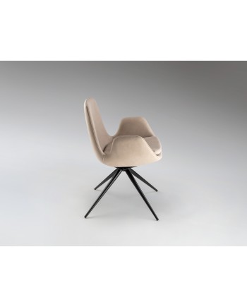 ZUNA- SILLA GIRATORIA BEIS