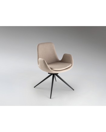 ZUNA- SILLA GIRATORIA BEIS