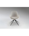 ZUNA- SILLA GIRATORIA BLANCA