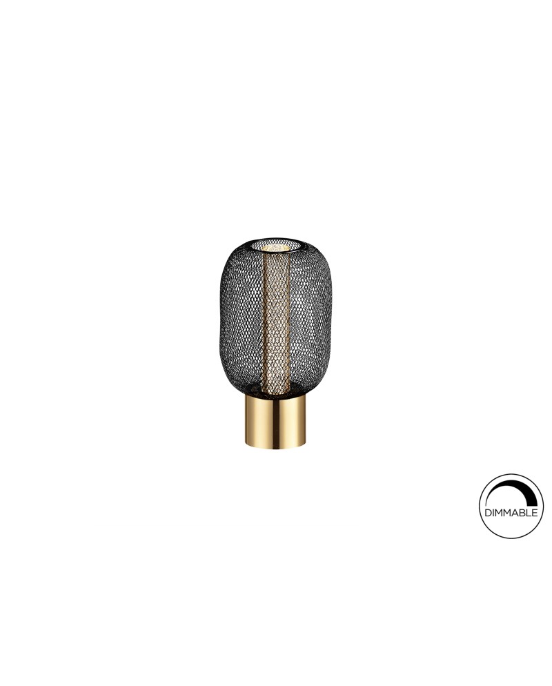 MICRON - SOBREMESA ORO/NEGRO