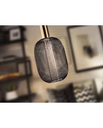MICRON-LAMPARA 1L ORO/NEGRO