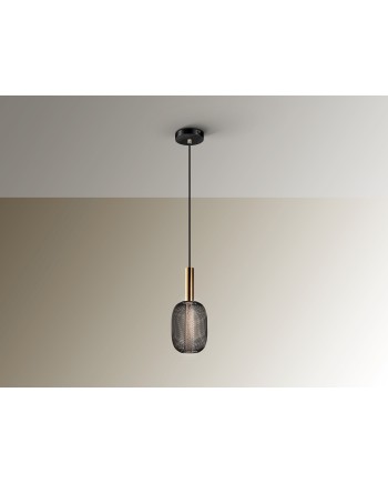 MICRON-LAMPARA 1L ORO/NEGRO