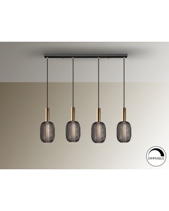 MICRON-LAMPARA 4L ORO/NEGRO