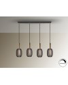MICRON-LAMPARA 4L ORO/NEGRO