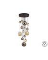 DARK-LAMPARA 14L NEGRO-LATON