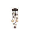 DARK-LAMPARA 14L NEGRO-LATON