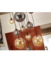 DARK-LAMPARA 14L NEGRO-LATON