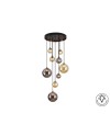 DARK-LAMPARA 9L NEGRO-LATON