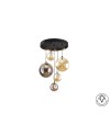 DARK-LAMPARA 5L NEGRO-LATON