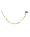 ZARIA II -LAMPARA 29L- BRONCE/AMBAR DIM