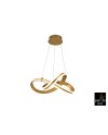 LAMPARA ·LAZAS· PAN DE ORO Ø52