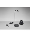 CUCO-SOBREMESA LED NEGRO