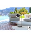 CUCO-SOBREMESA LED NEGRO