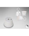 CUCO-SOBREMESA LED BLANCO
