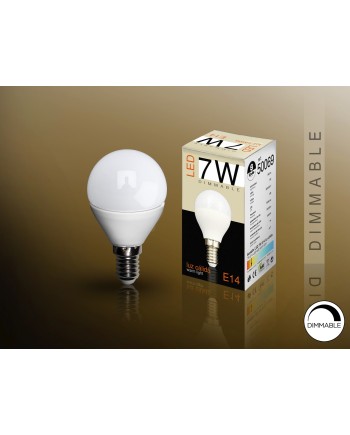 BOMB.LED DIMABLE 3000K 7W E14