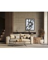 GRAPHOS BLANCO - CUADRO 75X100