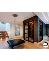 ZARIA- LAMP 5L- NEGRO/ORO/TRANSP D30 DIM