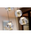 ZARIA- LAMP 5L- NEGRO/ORO/TRANSP D30 DIM