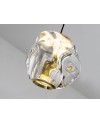 ZARIA- LAMP 5L- NEGRO/ORO/TRANSP D30 DIM