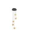 ZARIA-LAMP 5L-NEGRO/BRONCE/AMBAR D25 DIM