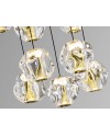 ZARIA-LAMP 13L- NEGRO/ORO/TRANSP D60 DIM