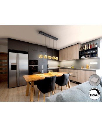 ZARIA- LAMP 5L- NEGRO/BRONCE/AMBAR DIM