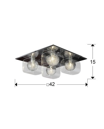 PLAFON 4L ECLIPSE